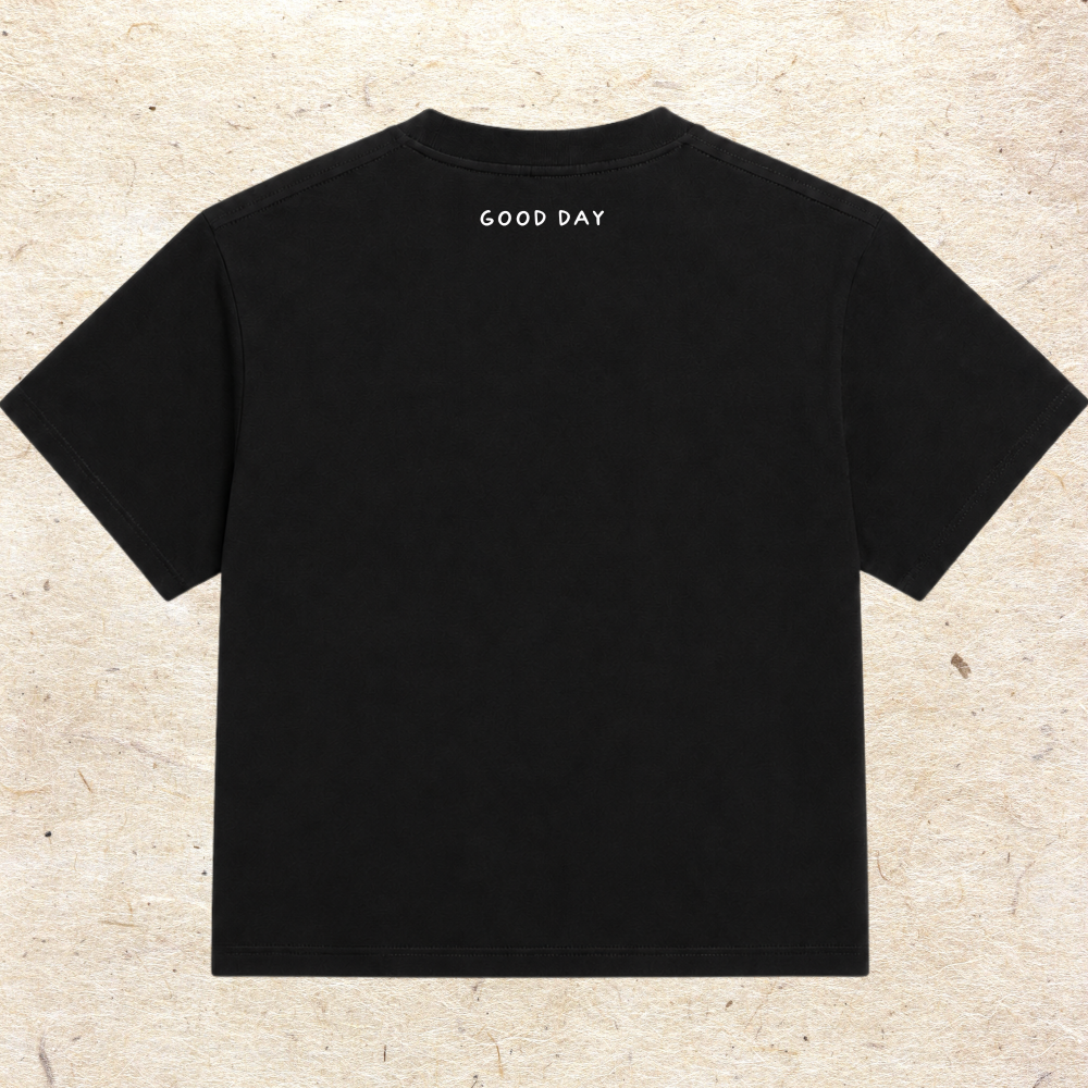 GOOD DAY Daisy Boxy Tee – Premium Heavy Cotton 250GSM 4