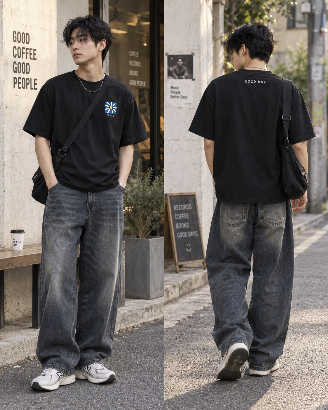 GOOD DAY Daisy Boxy Tee – Premium Heavy Cotton 250GSM 2